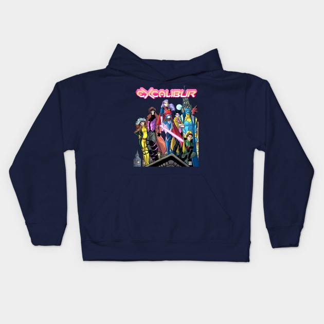 Excalibur 2019 Kids Hoodie by sergetowers80